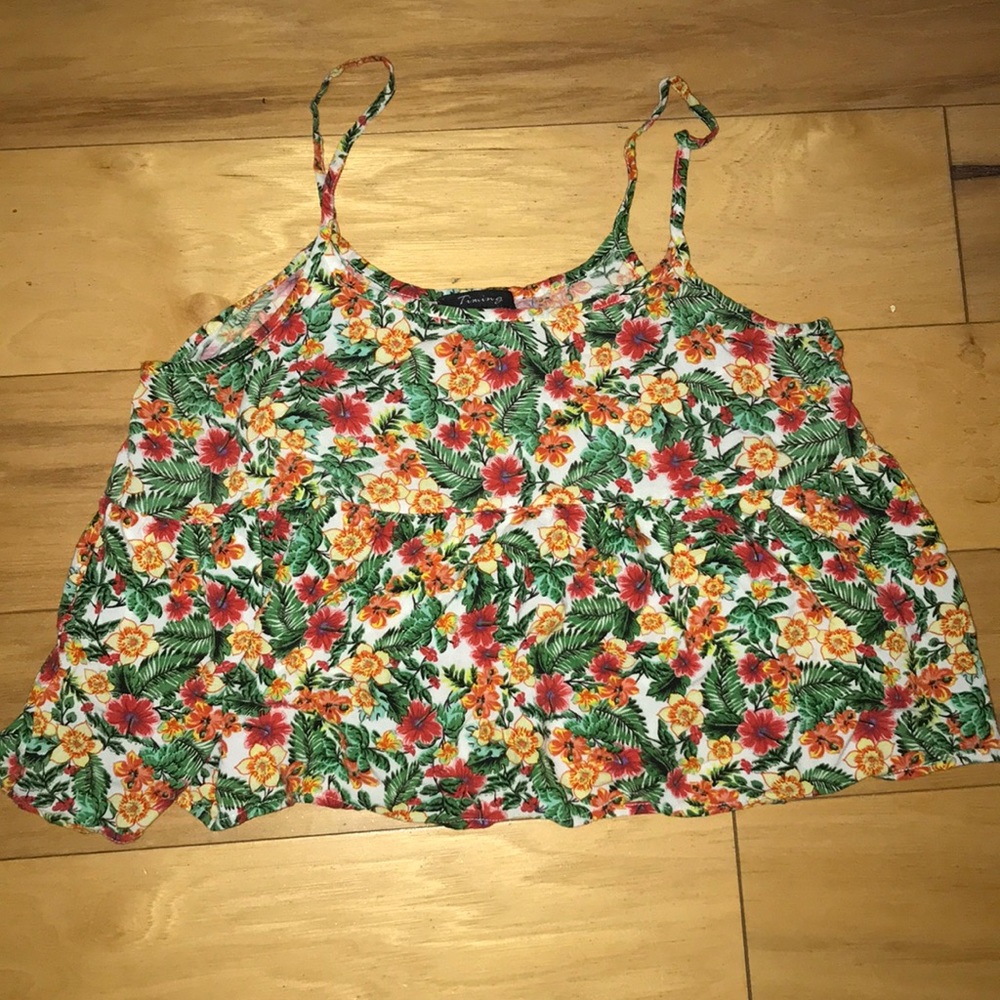 Cute summer floral cami
